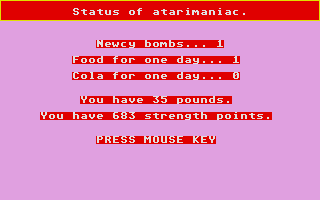 Heavy Bunch (The) atari screenshot